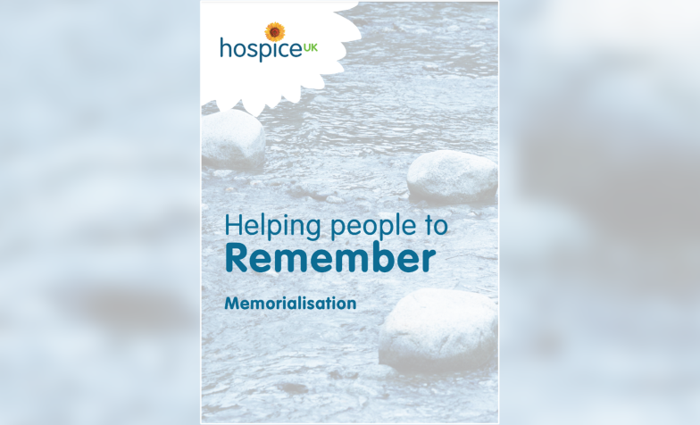 Front cover of the Memorialisation publication