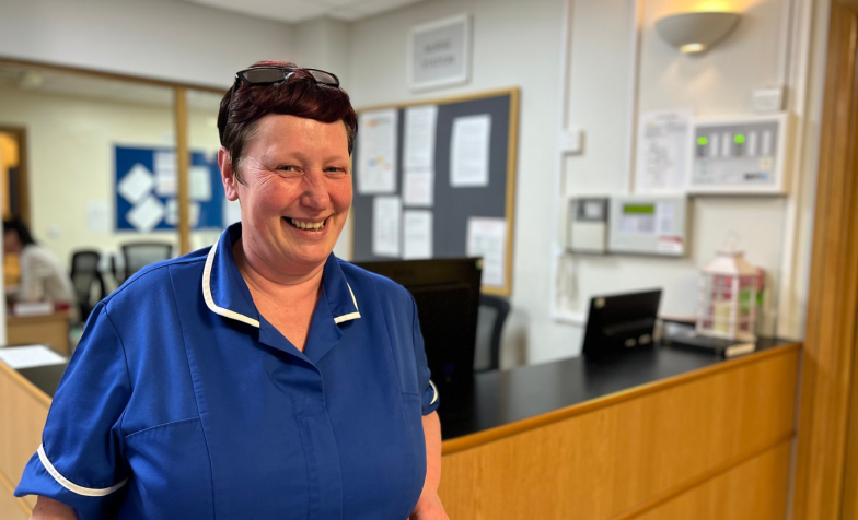 Training for care home staff on dementia at end of life