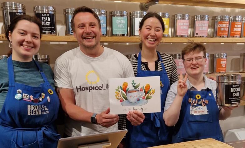 Hospice UK's partnership with Bird and Blend is a great example of partnership working - work for good