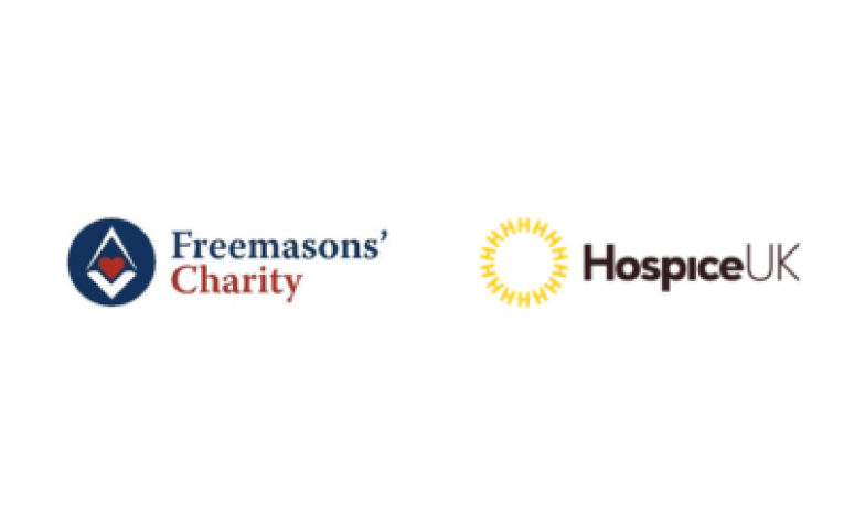 Freemason's and hospice uk logo