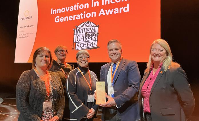 Innovation in Income Generation award 2025