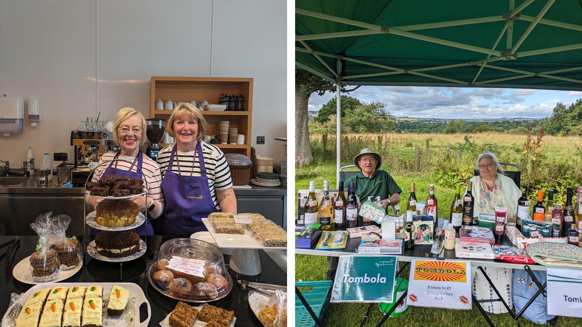Refreshments and tombola are great ideas at an open gardens