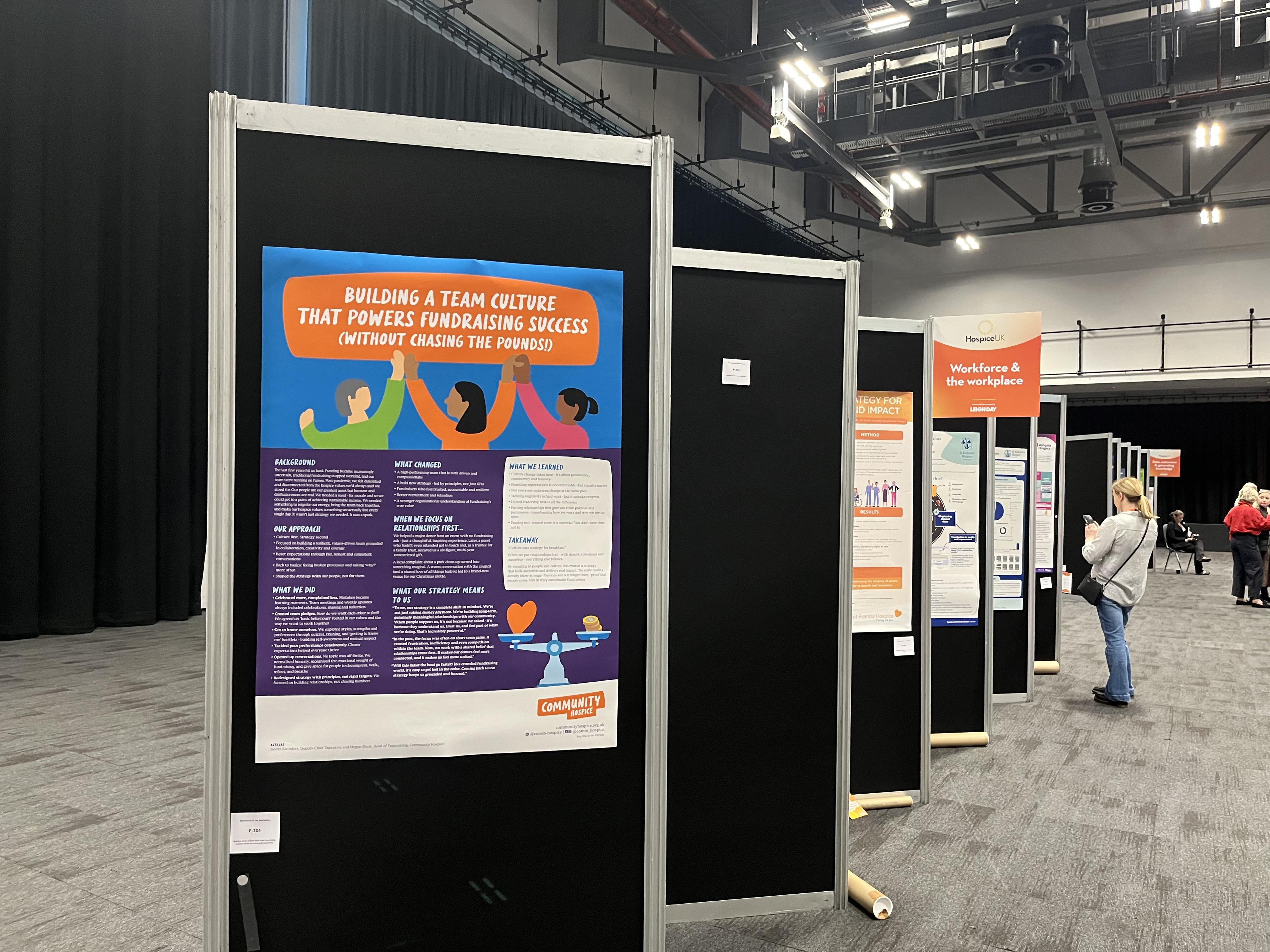 National Conference 2025 poster winner - Community Hospice