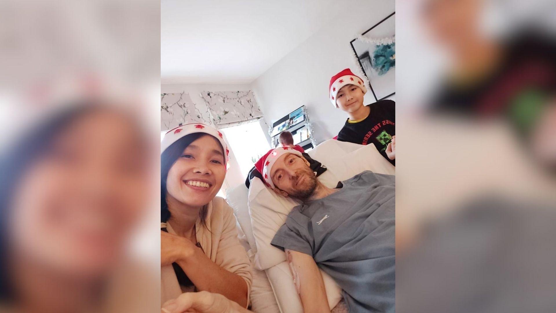 Gary, under our palliative care, was not be well enough to celebrate Christmas on the actual day