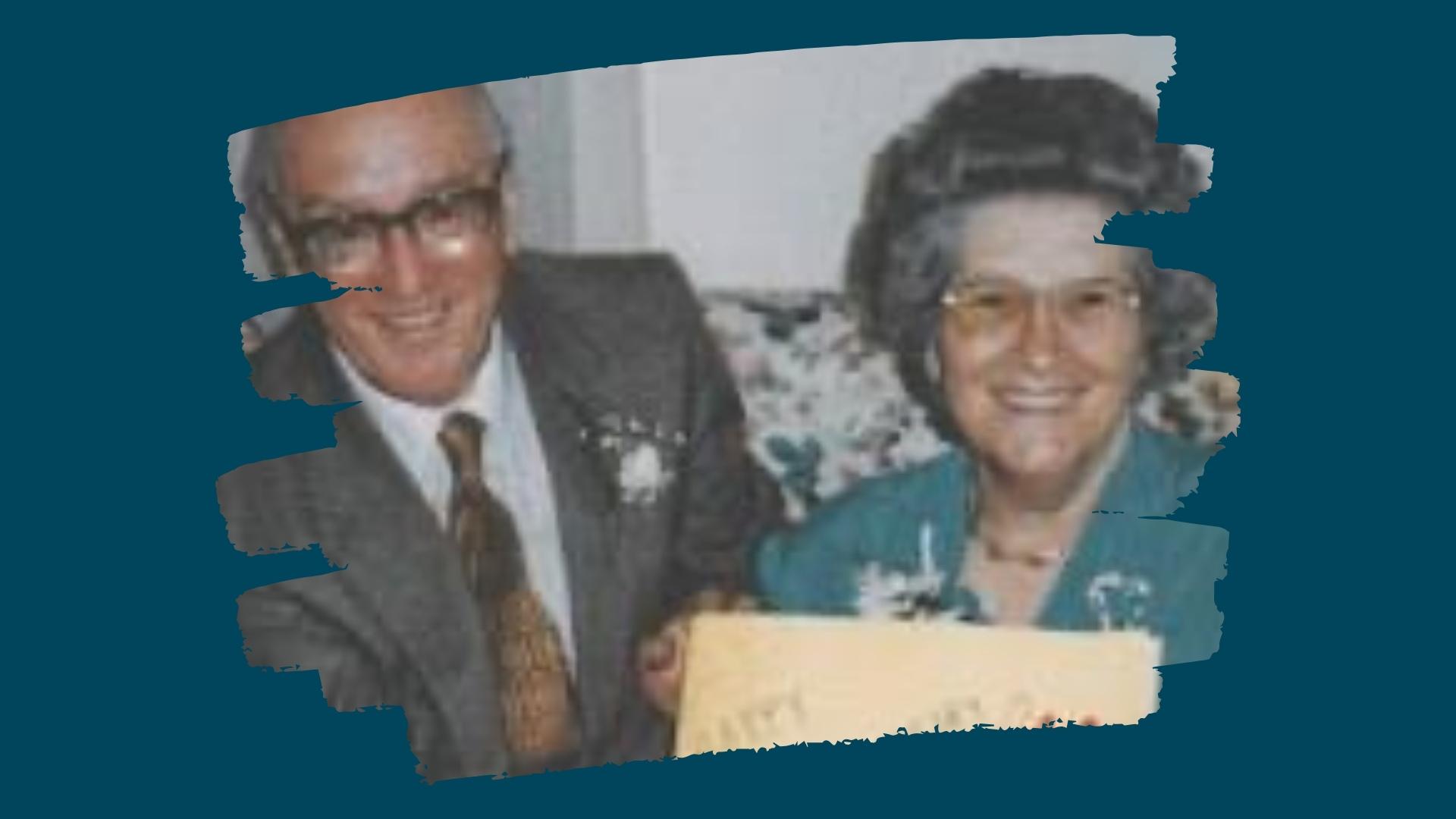 John will be remembering his mum and dad this Christmas