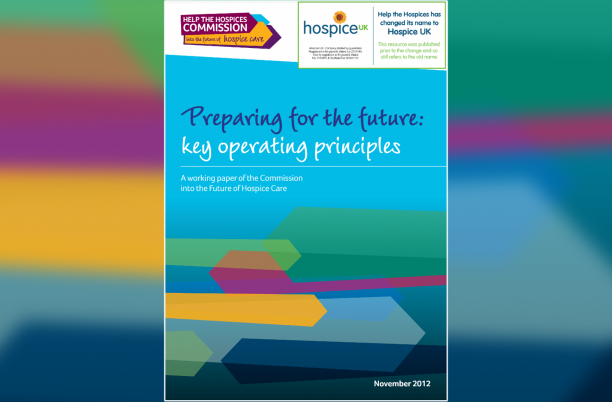 Front cover of the Preparing for the future report