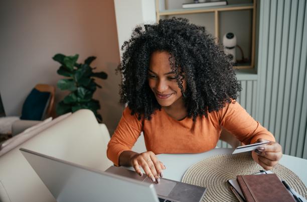 An online shopper