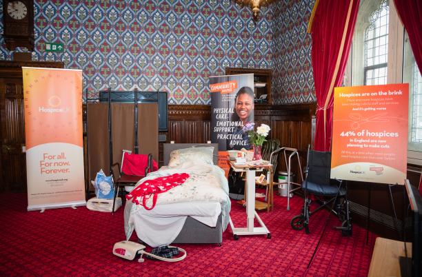 Hospice at home set up in Parliament