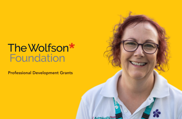 Jeanette Hogg is the Lead Admiral Nurse at Hospice Isle of Man - she received funding from a Wolfson Foundation Professional Development grant via Hospice UK to undertake vital training in Dementia Studies