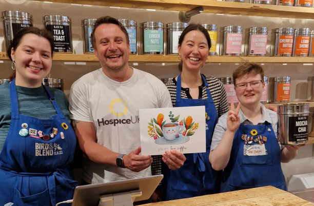 Hospice UK's partnership with Bird and Blend is a great example of partnership working - work for good