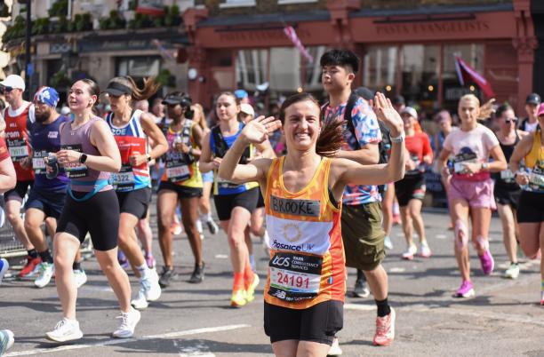 Team Hospice UK runner