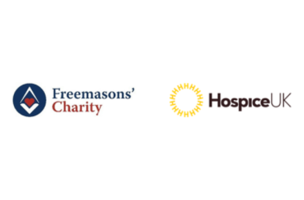 Freemason's and hospice uk logo