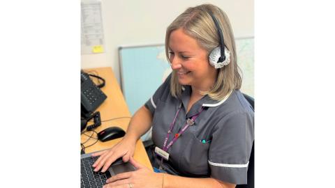 The hospice encouraged Gemma to apply for her Wolfson Foundation funding