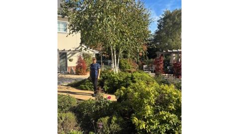Katie Grieg is Head of Lymphoedema Services at Butterfly House Hospice, and benefited from a National Garden Scheme professional development grant.