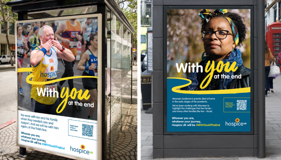 Our on-route signage will highlight the diversity of need within the hospice sector by sharing the individual stories of both runners and patients from hospices across the UK.