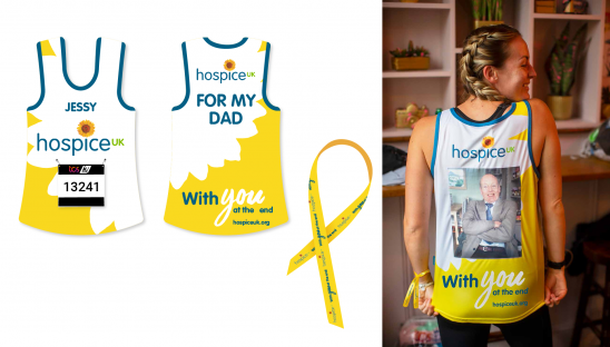 Our runners vests will celebrate the people who motivate us.