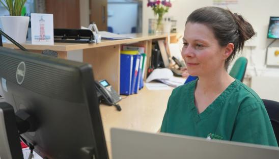 Katie retrained as a speciality doctor at St John's Hospice thanks to a Wolfson professional development grant