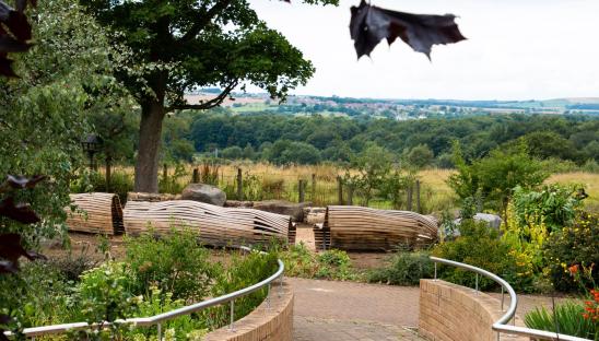 The Garden of Compassion in place at St Cuthbert's