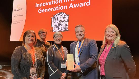Innovation in Income Generation award 2025