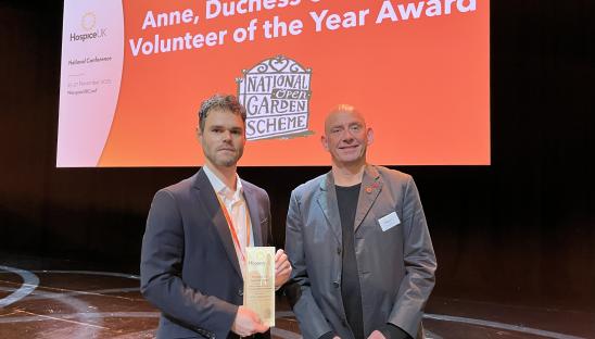 Volunteer of the Year award 2025
