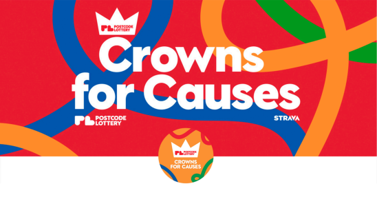 Join Postcode Lottery's Crowns for Causes on Strava in summer 2026, and help unlock free donations for Hospice UK just by moving.