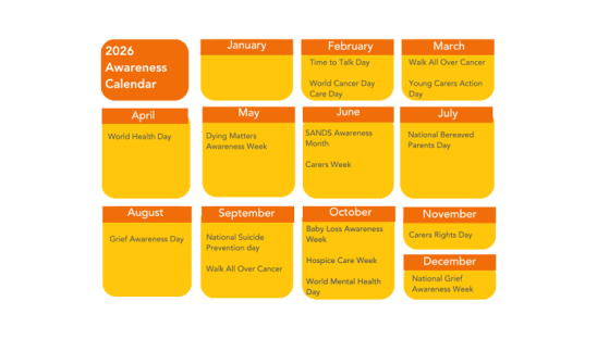 View our awareness week calendar